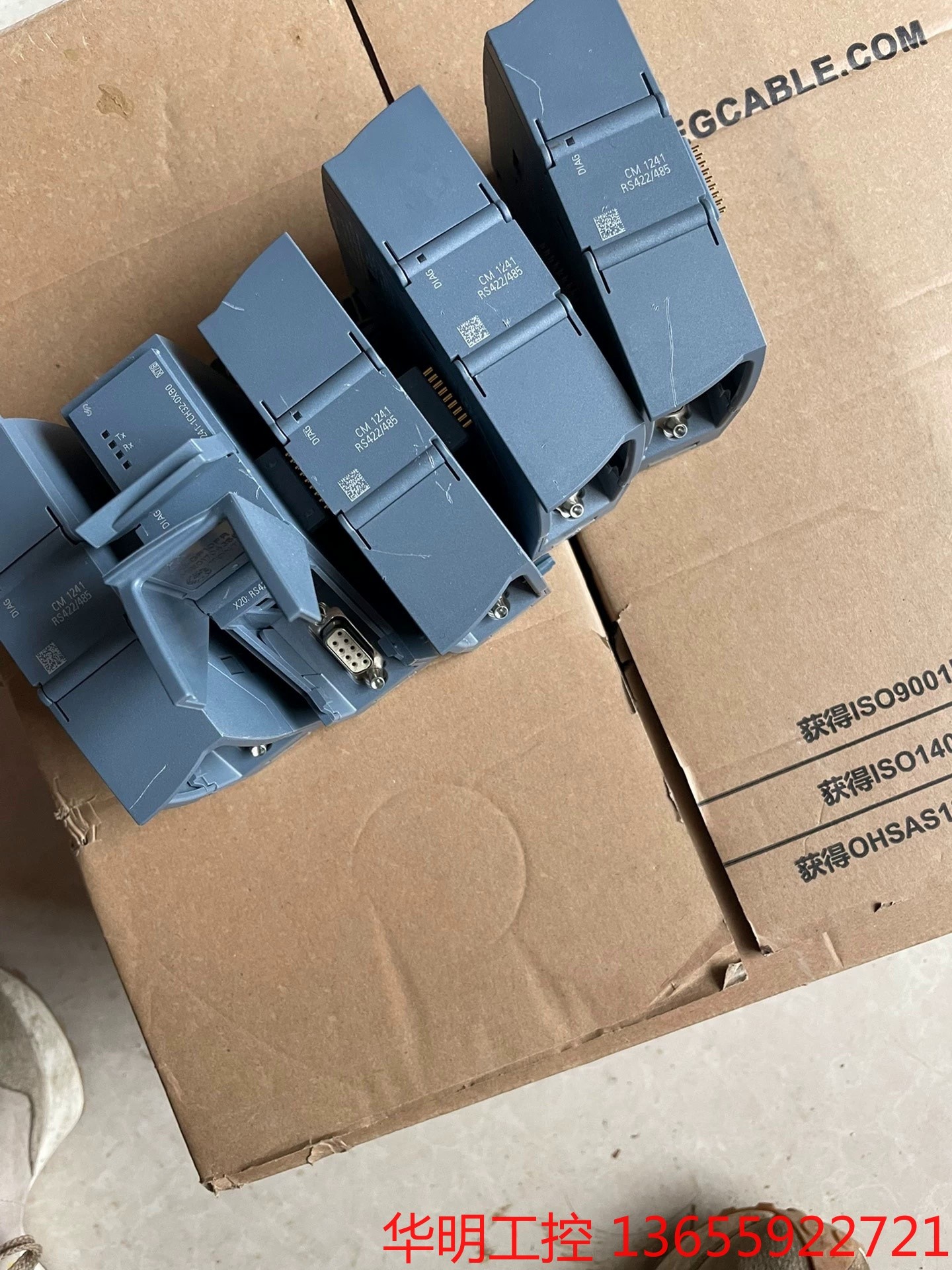 议价 西门子1200plc,cm1241,正面有刮狠其它地方跟新的