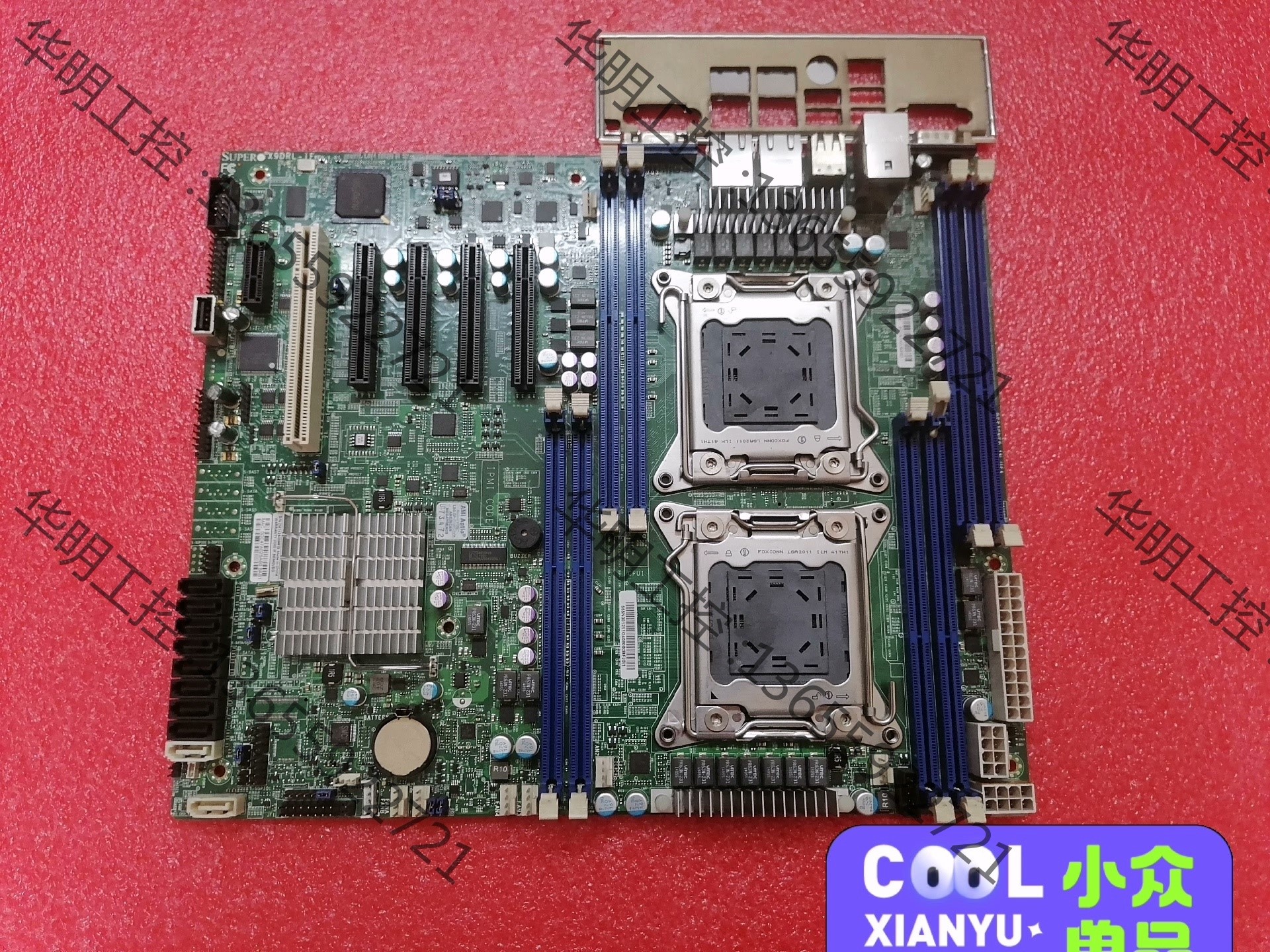 议价 超微X9DRL-iF x79双路 2011针支持V1V2 主