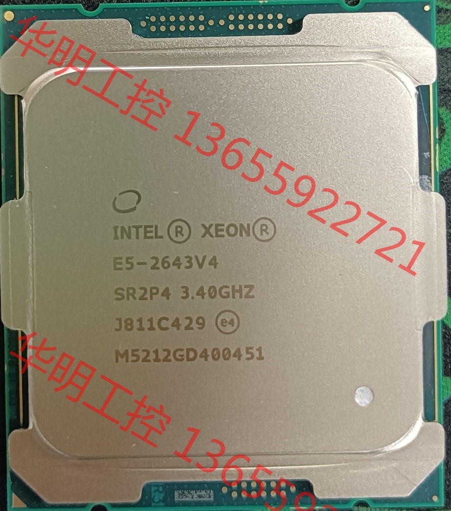 议价 Intel E5 2643v4 CPU 6核心 12线程