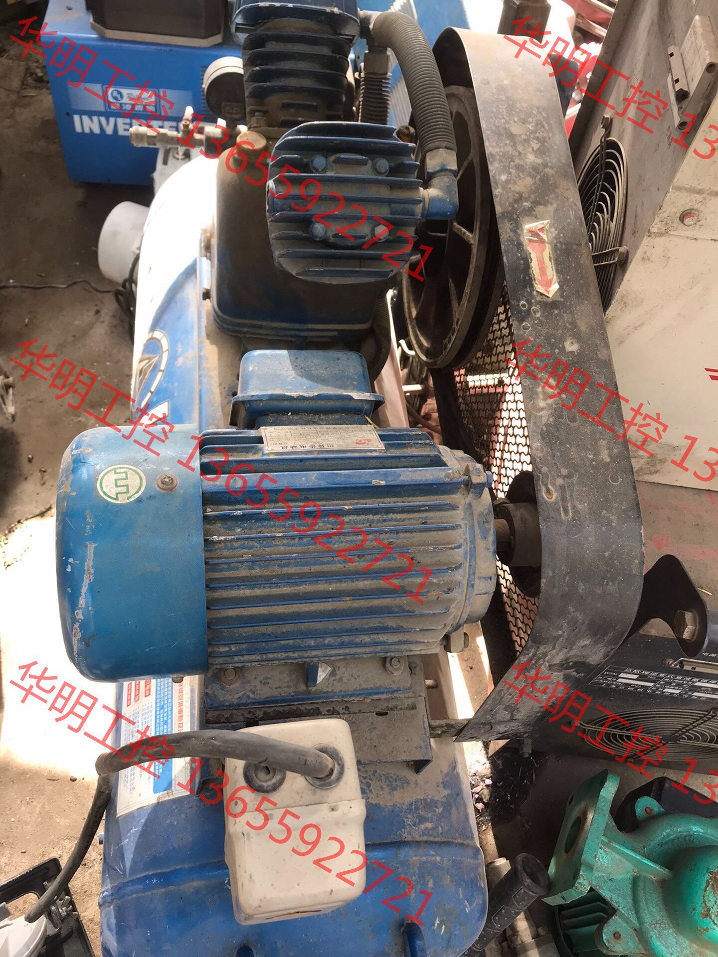 议价 二手luowei罗威0.25/7气泵空压机,380v电压,机