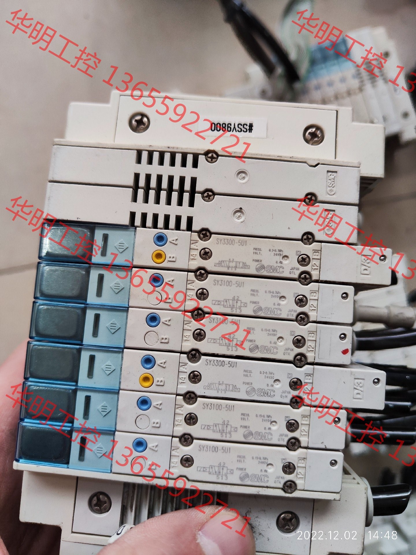 议价 议价 SMC电磁阀SY3100-5U1 SY3300-5U1 二手