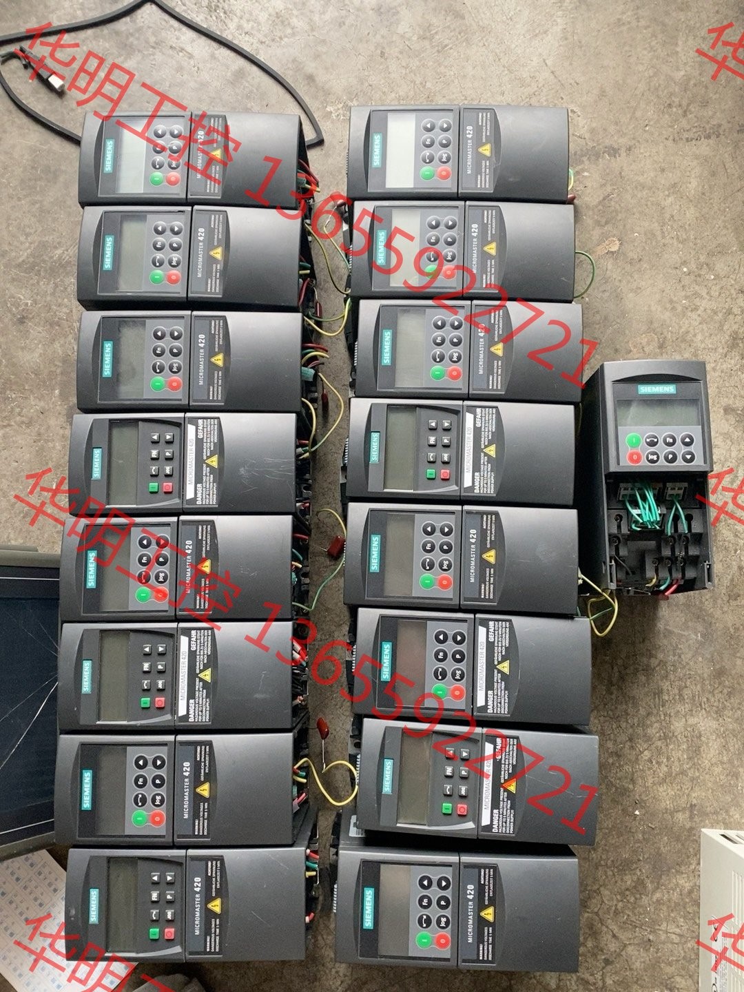 议价 6SE6420-2UC13-7AA1原装西门子变频器，正品保