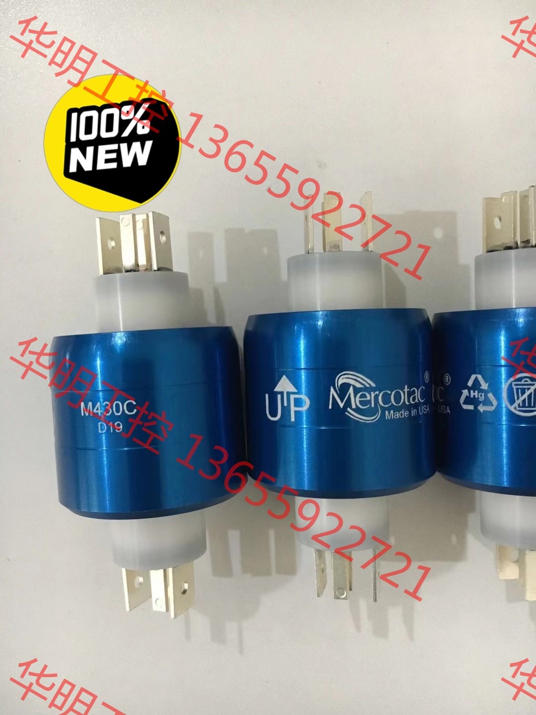 议价水银滑环美国 Mercotac M430C 4路旋转接头