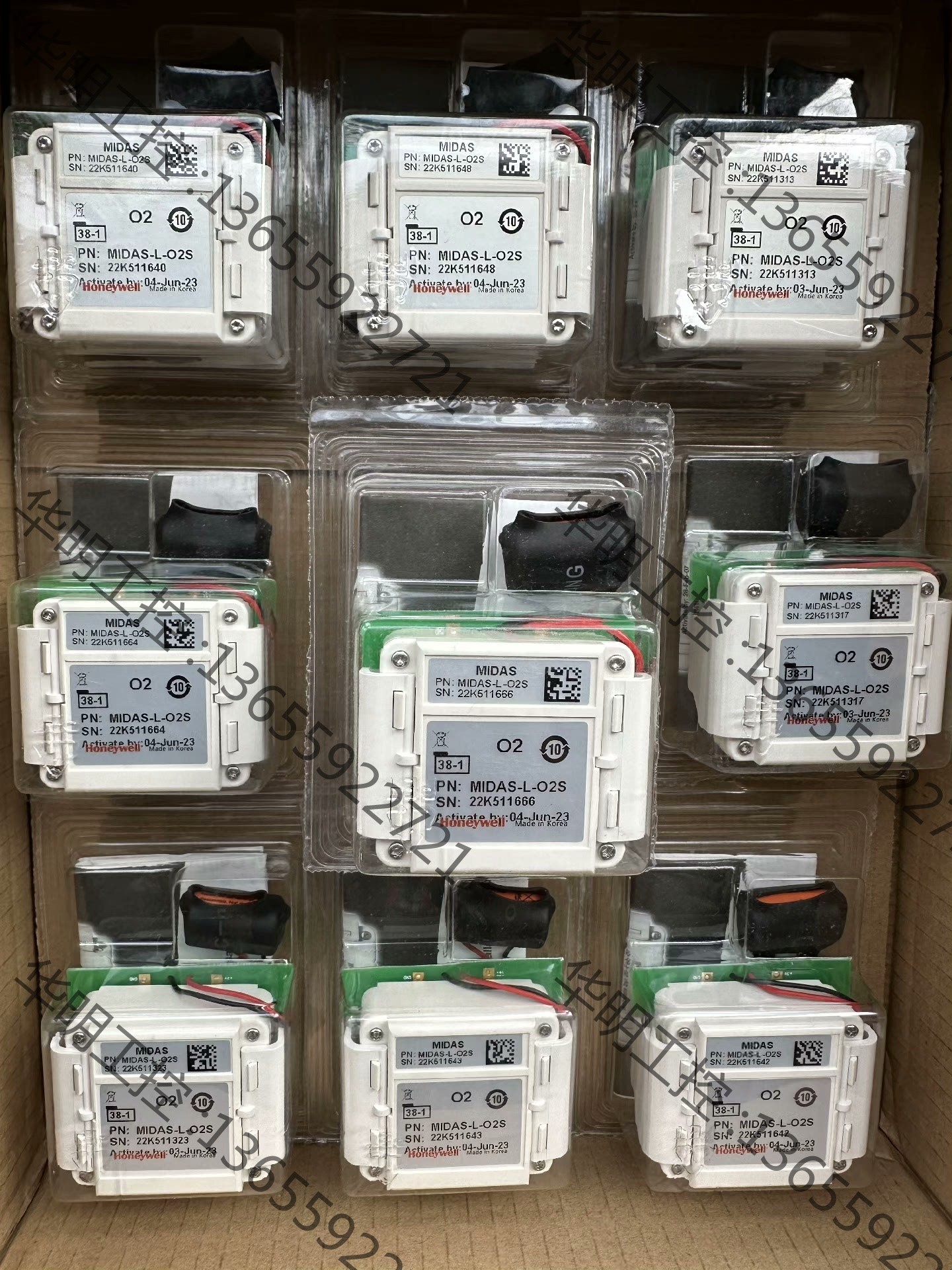 议价 Honeywell氧气探头MIDAS-L-O2S,最新日期,
