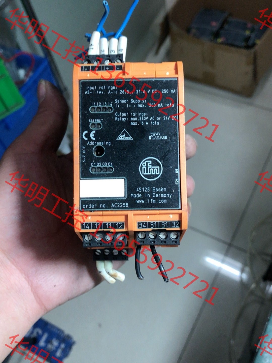议价 IFM AC2258 易福门全新AS-i模块 SmartL5