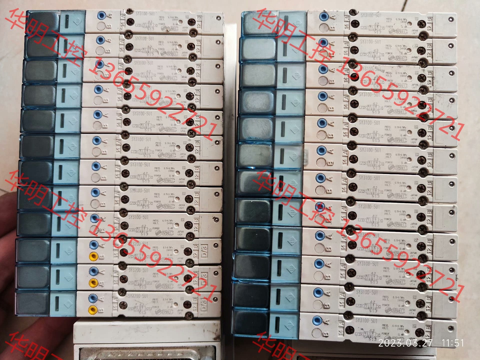 议价 议价 SMC电磁阀二手拆机 成色不错SY3100-5U1