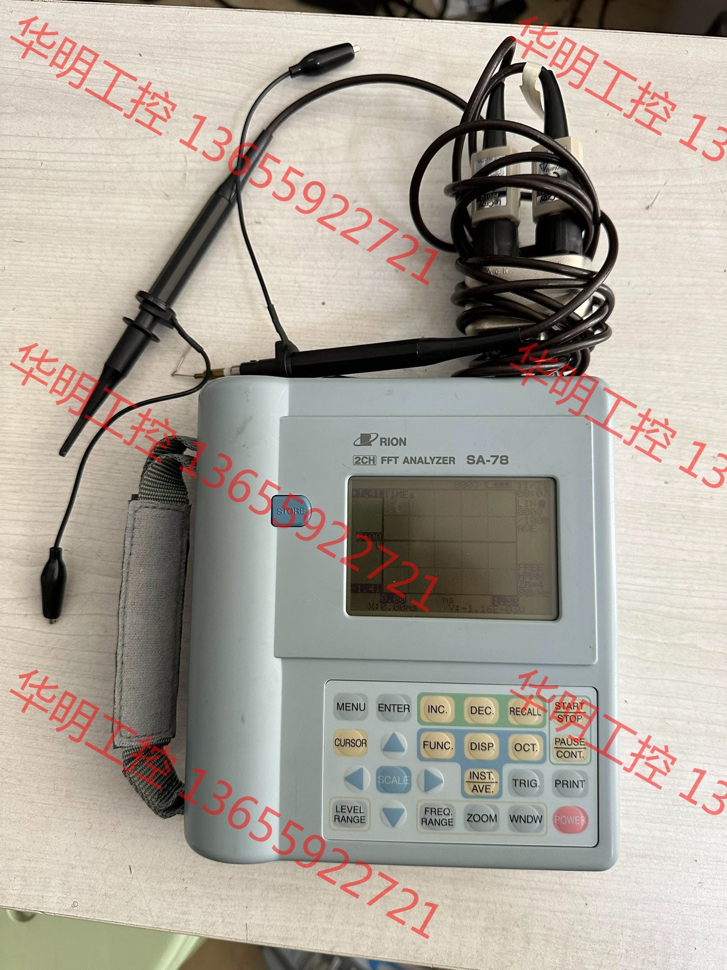 议价 RION 2CH FFT ANALYZER SA-78 日本