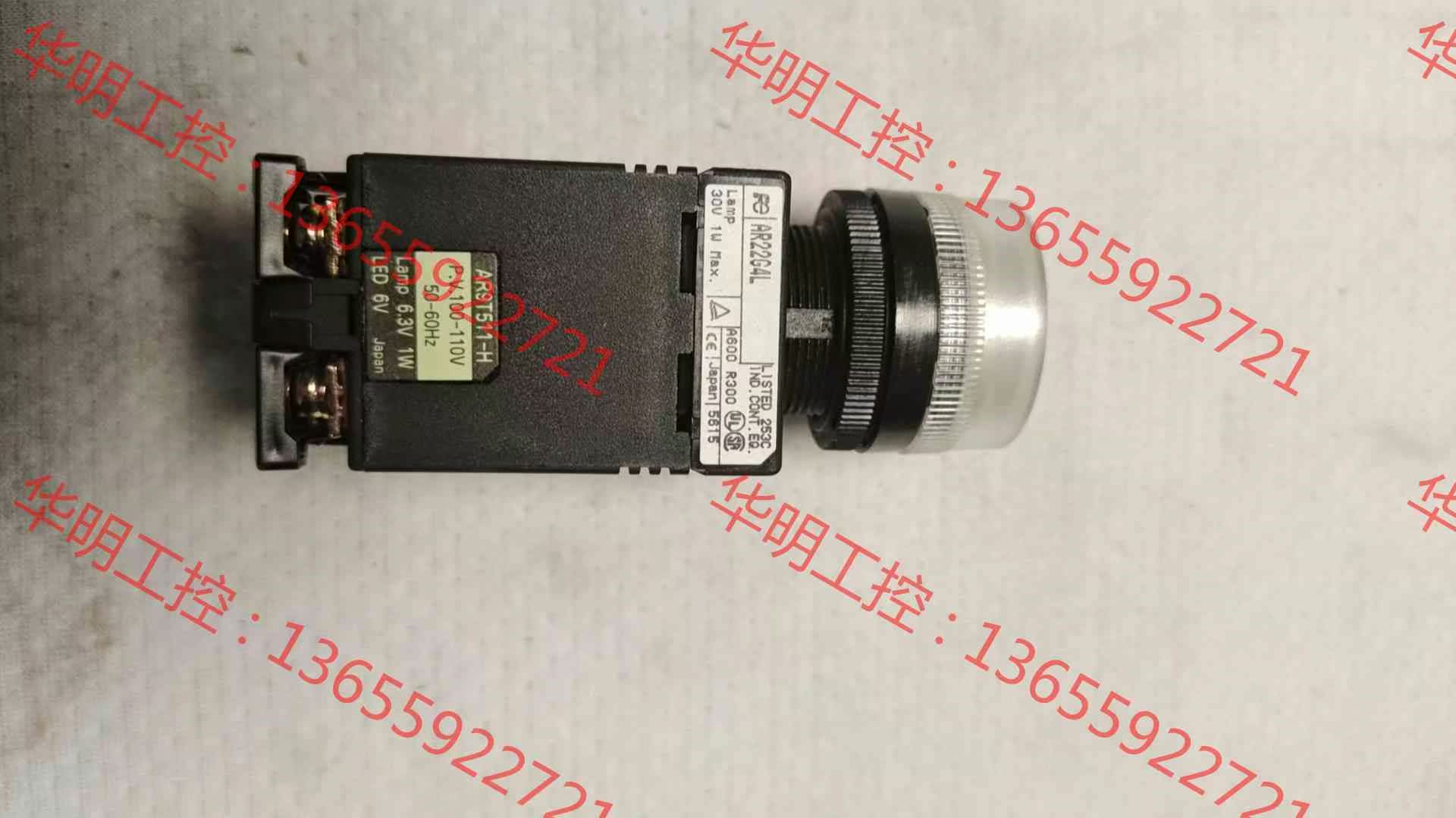 议价 全新原装日本富士FUJI平头带灯按钮开关AR22G4L-10