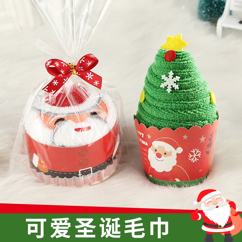 圣诞节毛巾礼盒生日伴手礼