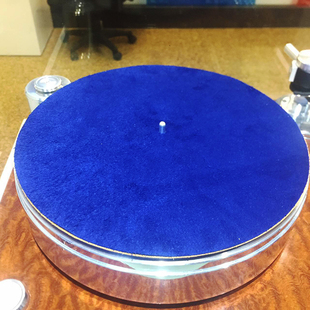 德国 Acoustic Solid 实丽 LP黑胶唱机 唱盘 真皮唱片垫