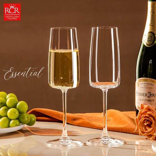 意大利进口RCR水晶玻璃香槟杯