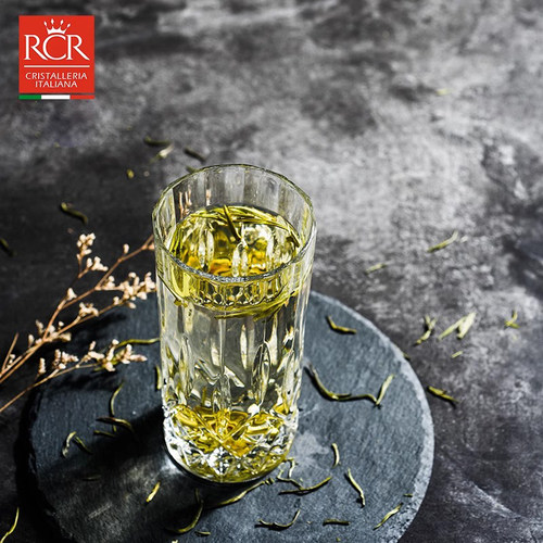 rcr进口刻花玻璃泡茶杯客厅