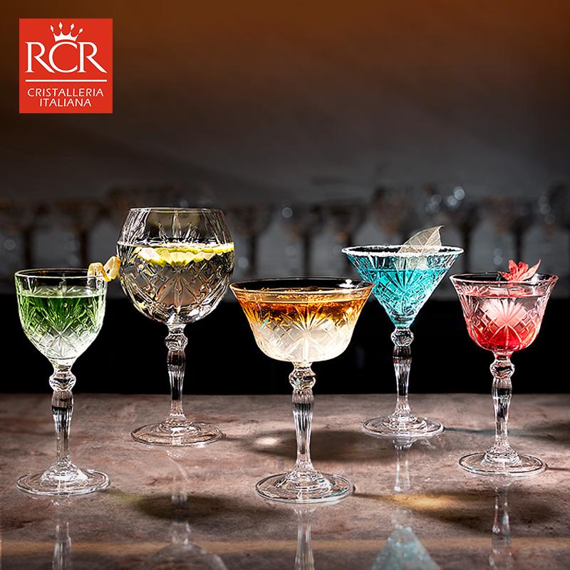 意大利rcr水晶玻璃鸡尾酒杯