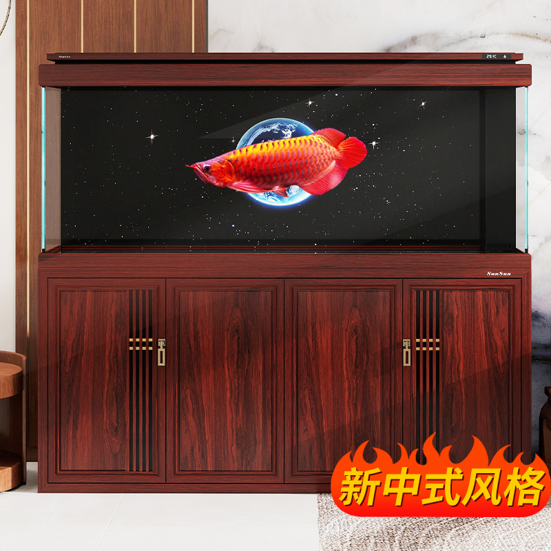 森森新款智能鱼缸底柜