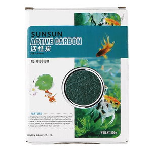 森森鱼缸水族箱 过滤材料水族用品过滤系统净化水质活性炭 500