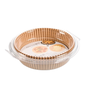 茶花空气炸锅专用纸盘食品级吸油纸硅油纸烘焙工具家用食物隔纸垫