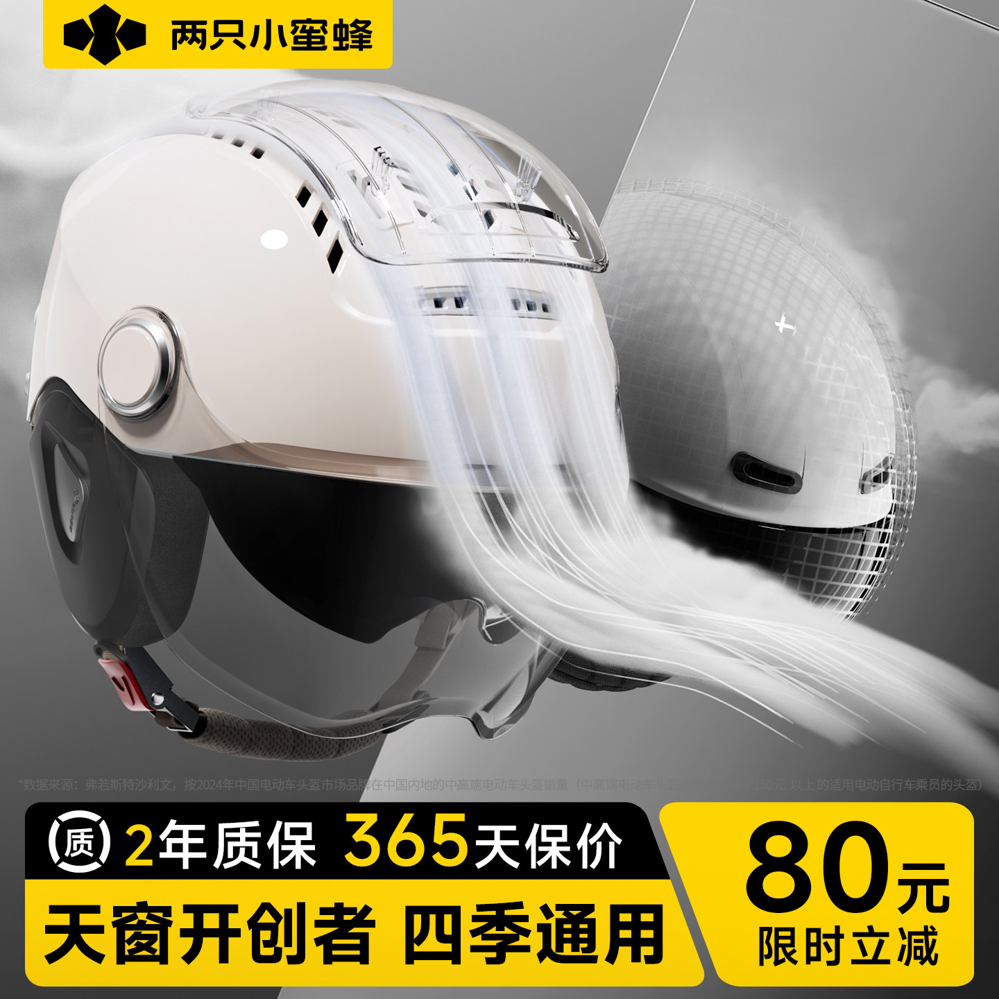 【销量TOP!】两只小蜜蜂3c头盔