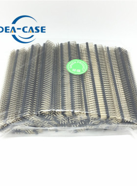 万康丨整包50条 间距2.54mm 3排弯排针3*40P 三排弯针3X40P 环保