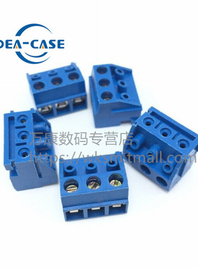 万康 KF原厂螺钉式接线端子KF332K-5.0MM-2P/3P 可拼接 蓝色