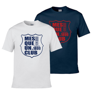 Barcelona T-shirt巴萨 巴塞罗那圆领短袖休闲纯棉T恤球迷纪念衫