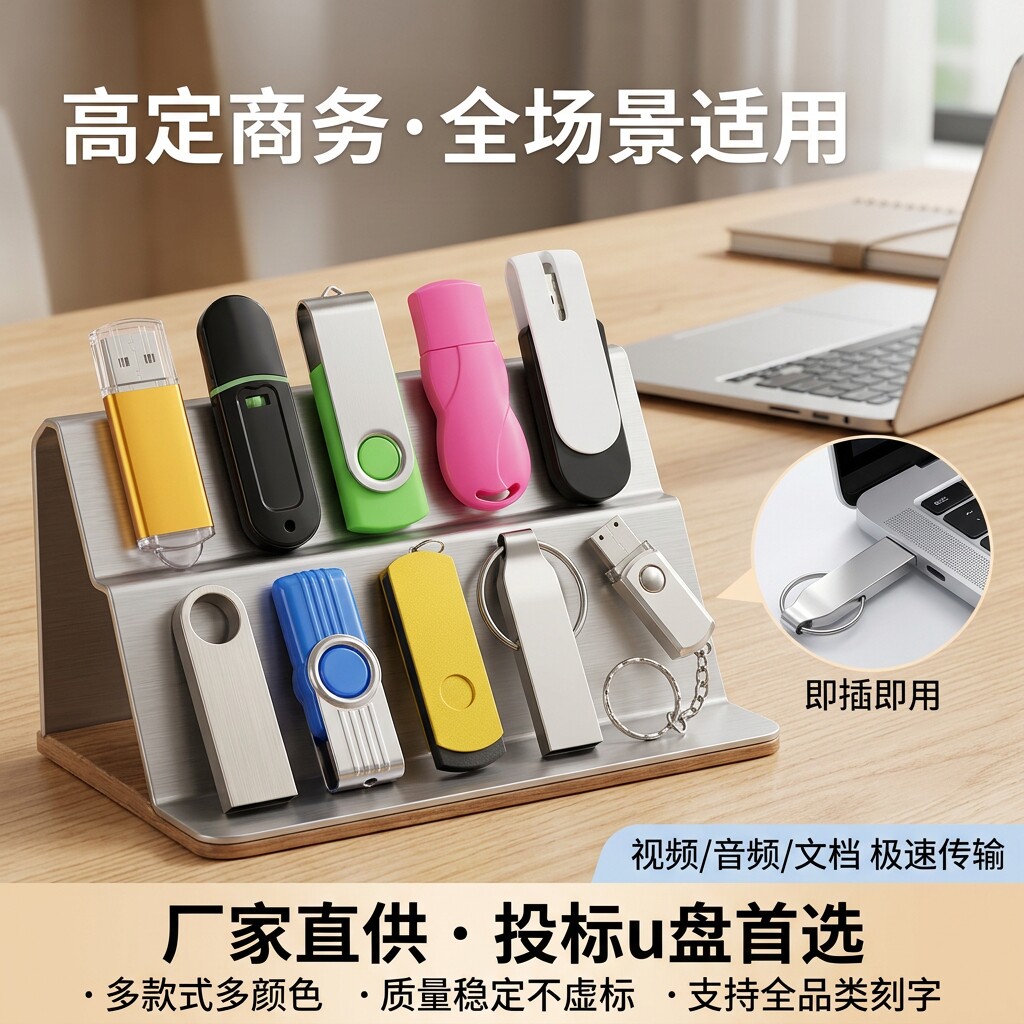 批发小容量招投标u盘128mb普通U盘/固态U盘/