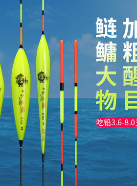 刀郎纳米硬尾行程加粗鱼漂