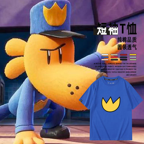 休闲宽松纯棉情侣短袖