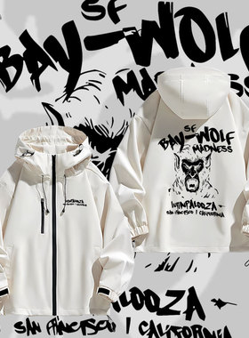 2025美剧星期三Wednesday小狼女礼物同款夹克外套亚当斯周边冲锋