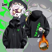 murder drones plush无机杀手周边GLITCH宽松冲锋衣上衣服棉服男