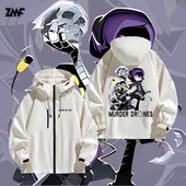 cos长袖 无机杀手Murder Drones动漫周边冲锋衣夹克外套二次元 衣服