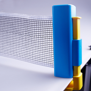 乒乓球网架便携式加厚桌网架网布拦网子网自由伸缩网室内外