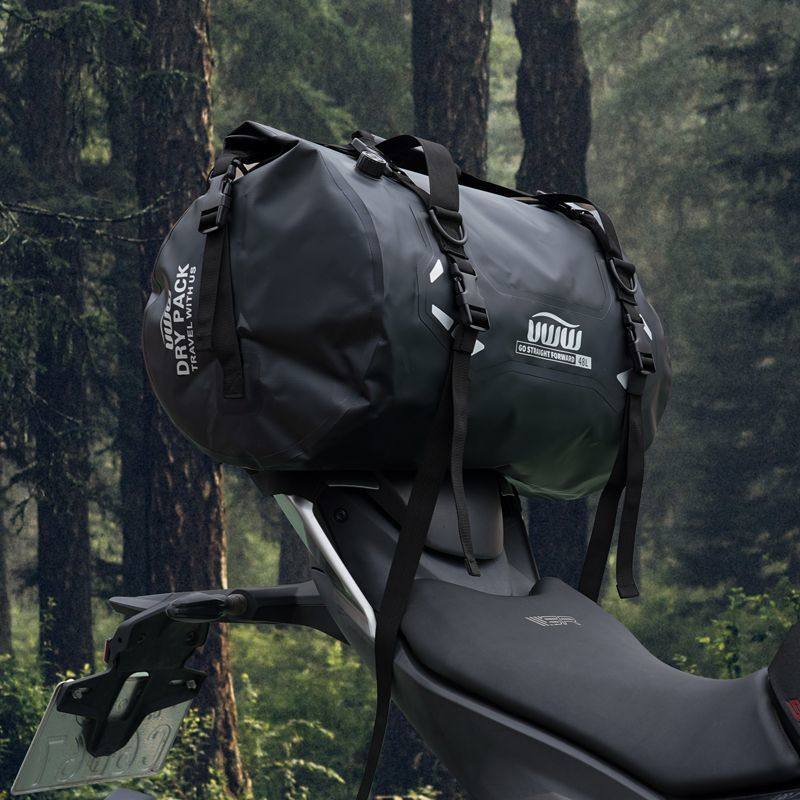 UWW摩托车防水边包尾包大容量驮包骑士摩旅行李包装备长途后座包