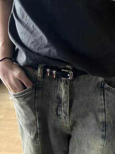 复古简约百搭通勤皮带