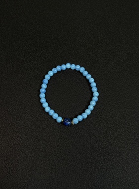 小心袖口 Vintage美式复古手链小众叠戴不规则手串原创高级感配饰