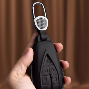 长安cs75plus钥匙套第四代cs55逸动uinv真皮univ专用cs35欧尚x5扣