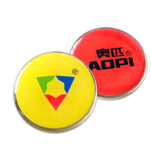 足球裁判挑边器球类裁判装备羽毛球乒乓球比赛裁判选边币抛边器