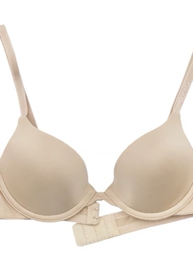 正品CK内衣女经典性感超舒适滑面无痕文胸QP1037薄款QP1038稍厚款