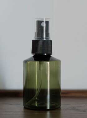 小量杯30ml带盖纸膜纯露气垫粉扑