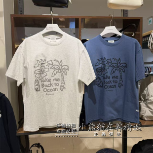 T恤CO2602ST28 椰树度假百搭短袖 Covernat专柜正品 26春夏新款