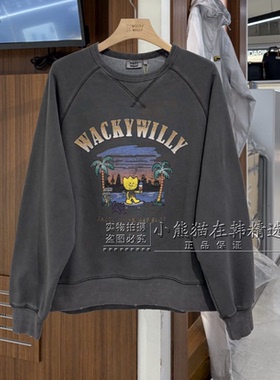 Wacky willy火柴人专柜正品春夏新款卡通印花休闲卫衣WA2601CR16