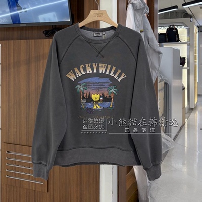 Wacky willy火柴人专柜正品春夏新款卡通印花休闲卫衣WA2601CR16
