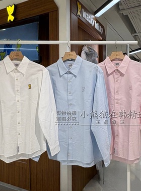 Wacky willy火柴人专柜正品春夏新款基础百搭长袖衬衫WA2601SH01