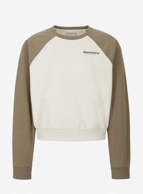 韩国Discovery正品26款时尚百搭小标短款卫衣DWMT44061