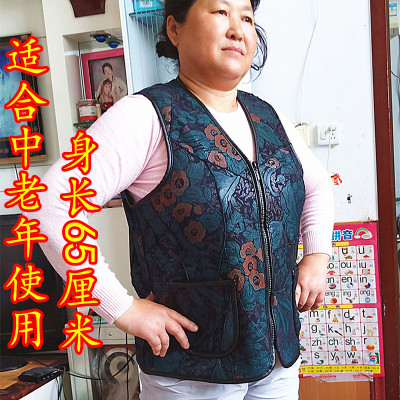 羊皮毛一体马甲加厚保暖背心坎肩