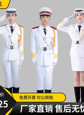 国旗班仪仗队服装学生升旗仪式礼服学校管乐队国旗护卫队服饰套装