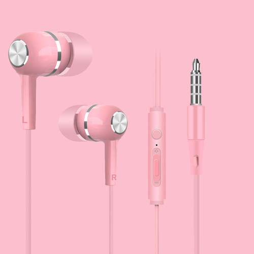 适用OPPOvivo小米红米耳机有线通用游戏k歌高音质耳麦入耳式耳机