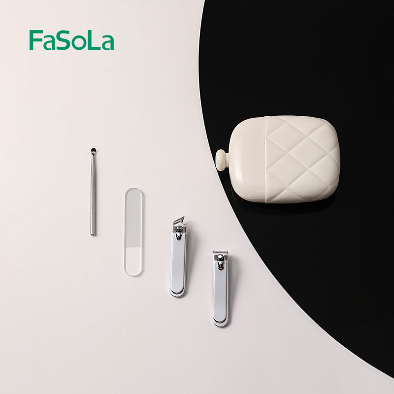 FaSoLa指甲剪指甲刀套装男女士斜口指甲钳挖耳勺成人家用修甲工具,家庭/个人清洁工具,指甲钳,淘宝优惠券,粉丝福利购,淘宝优惠卷