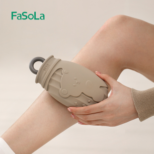 FaSoLa专用硅胶热水袋小号迷你注水敷肚子暖手热敷护颈暖水袋