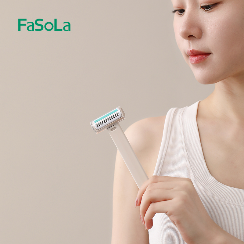 FaSoLa刮毛刀女生专用腋下脱毛器女士私密私处无痛剃毛阴毛修剪器