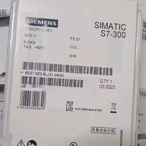 议价6ES7953-8LJ31-0AA0记忆卡 512KB